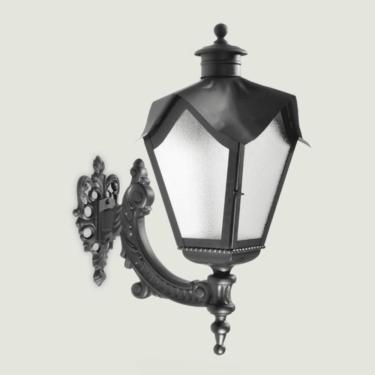 Imagem de Arandela Colonial Sinha Preto 1E27 80cm 1514