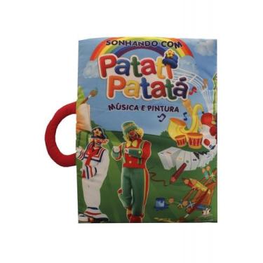 Imagem de Livro de pano - sonhando com patati patatá: música e pintura - Blu Edi