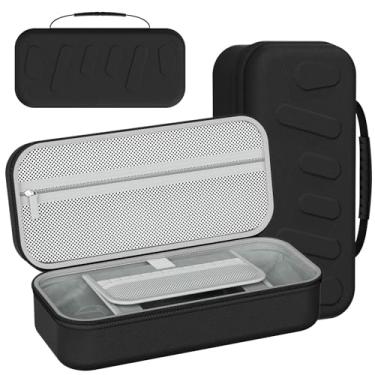 Imagem de Sanpyl Estojo de Transporte Rígido para ROG Ally X, Estojo Rígido de EVA para Console de Jogos Portátil à Prova D'água e à Prova de Arranhões (Preta)