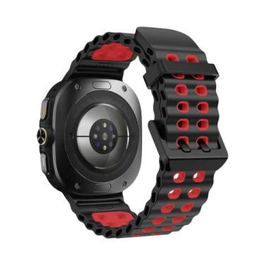 Imagem de Pulseira De Silicone Esportiva Samsung Galaxy Watch Ultra 2025/7, Aces