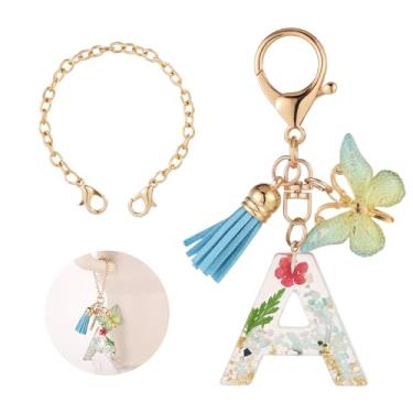 Imagem de Corrente de garrafa para copo Stanley com pingente de borboleta fofo e acessórios de borla - Acessórios de copo compatíveis com Stanley de 1,134 g (A)