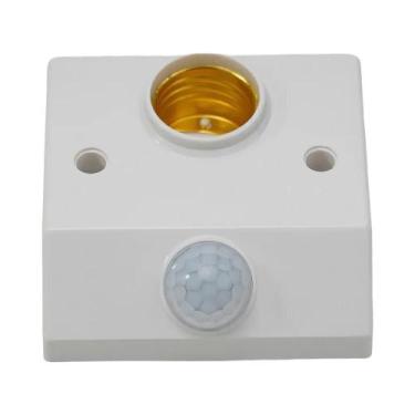 Imagem de Adaptador De Soquete De Lâmpada E27 Com Sensor De Movimento PIR Inteli