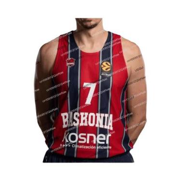 Imagem de Camisa De Basquete Masculina Espanha Baskonia 25/26 Kit Especial Para 