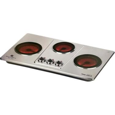 Imagem de Fogao Eletrico Vitroceramico Electrobras Prime Cook III EBVC-33 650W+6