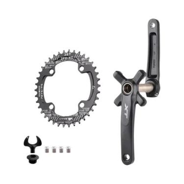 Imagem de Pedivela De Bicicleta Com Coroa Larga E Estreita 104BCD 170/175mm Forj