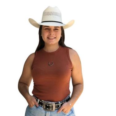 Imagem de Regata Brand Western Marrom Eleanor Tamanho:UnicoCor:Marrom, Unico, Ma