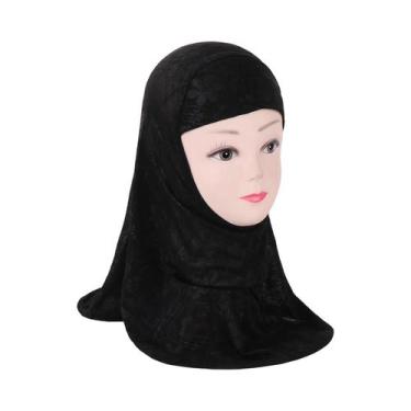 Imagem de Hijab Amira Em Cores Vibrantes Para Meninas Pequenas De 2 a 5 Anos, Le