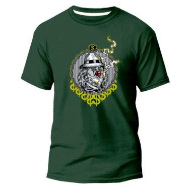 Imagem de Camiseta Básica Algodão Premium Estampa Digital Milionario - Pavesi, V