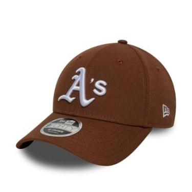 Imagem de BONE NEW ERA 9FORTY M-CROWN OAKLAND ATHLETICS MLB MARROM-Unissex
