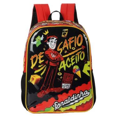 Imagem de Mochila De Costas Escolar Infantil Desenho Enaldinho Fãs - Up4you, Ver