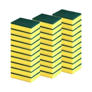 Imagem de Esponja Mágica De Limpeza Dupla Face Altamente Absorvente Para Cozinha