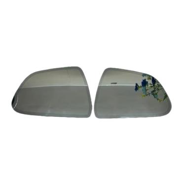 Imagem de Espelho retrovisor do carro grande angular vidro auto dim aquecido auto dim espelho de vidro compatível com tesla modelo 3 2017-2023(Left and Right)
