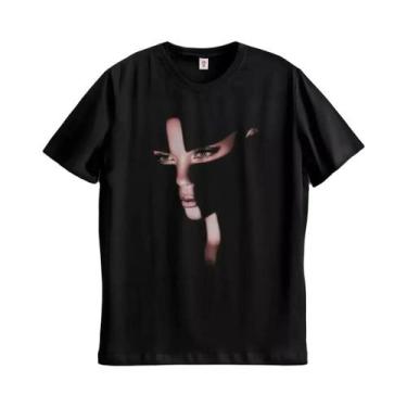 Imagem de Camisetas Femininas De Algodão Oversize Com Estampa De Cachorro Doberm