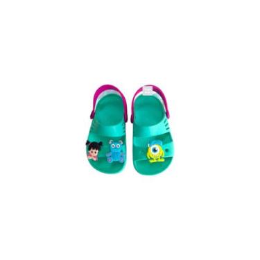 Imagem de Papete Monstros S.A Sandália Infantil Leve Confortável Personagem - Ma