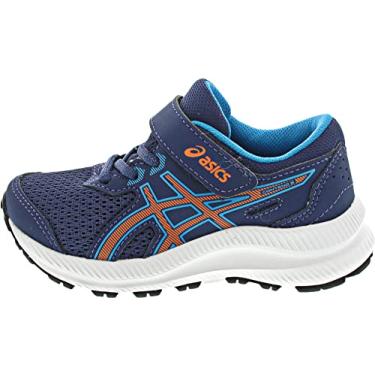 Imagem de Tênis Asics Contend 8 PS Infantil Preto/Amarelo (26)