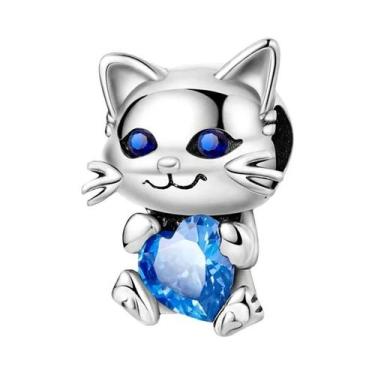 Imagem de Pingentes De Prata 925 Para Mulheres Em Forma De Cão E Gato Para Pulse