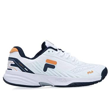 Imagem de Tênis Fila Acer Branco Laranja e Marinho-39