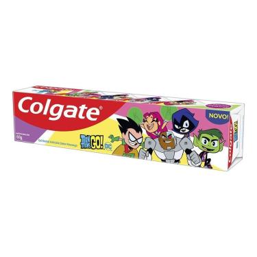 Imagem de Creme Dental Infantil Colgate Teen Titans Go! Sabor Morango 60g