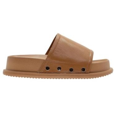 Imagem de Tamanco Feminino Santinelli 1550.031 Caramelo, 37, Caramelo