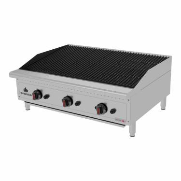 Imagem de Chapa Char Broiler Progás Profissional PRO-90 CB A Gás Bancada 90cm P44601