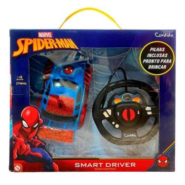Imagem de Carro de Controle Remoto Candide Smart Homem-Aranha