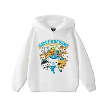 Imagem de Moletom Com Capuz Estampado Para Meninos E Meninas, Moletom Infantil D