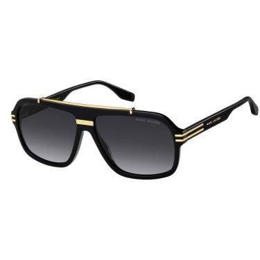 Imagem de Óculos de Sol Marc Jacobs Marc 840/S 2M2 - Preto 60-Masculino