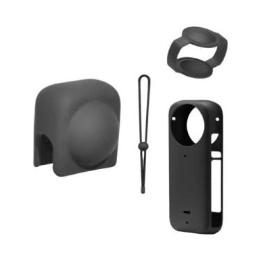 Imagem de Capa Protetora De Silicone Insta360 X3 À Prova De Poeira, Quedas E Arr