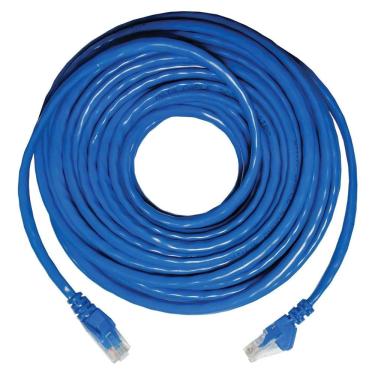 Imagem de Cabo De Rede Plus Cable Pc Eth5e Patch Cord Cat5E Azul 20 Metros