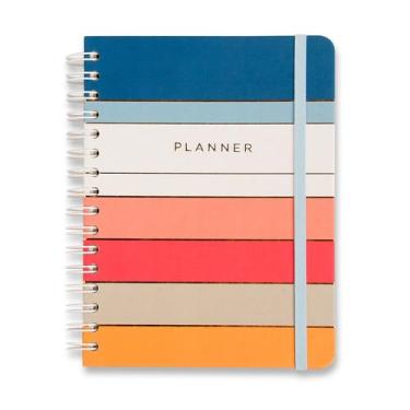 Imagem de Planner Permanente Wire-o Orla Semanal Notas A5 Arpoador Listras - Cic