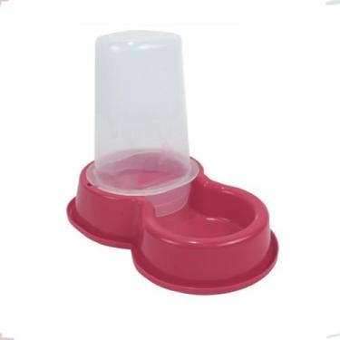 Imagem de Comedouro e Bebedouro Para Pets Com Refil 1,5L Anti Formiga - Auma Ter