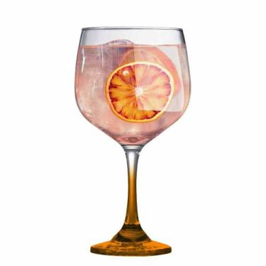 Imagem de Taça de Vidro Gin Club Hasta Laranja 690ml 2pcs - Ruvolo