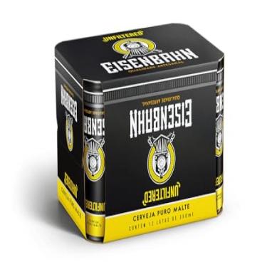 Imagem de Cerveja Pilsen Unfiltered Lata 350ml Pack com 12 Unidades Eisenbahn
