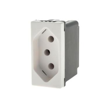 Imagem de Tomada Legrand Pial Plus 2P+T 10A Automática - Branca