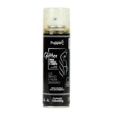 Imagem de Tinta cabelo dourado gliter 135ml popper