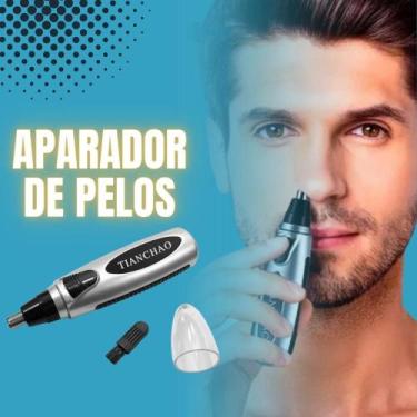 Imagem de Máquina de Cortar Pelos de Nariz Orelha Aparador Nose Ear Hair Trimmer