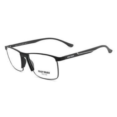 Imagem de Armação de Óculos Mormaii M6197aeh55 Preto Fosco cat1-Masculino