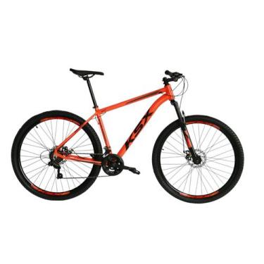 Imagem de Bicicleta bike aro 29 mtb alumínio ksx sd7 21v marchas freio a disco, 