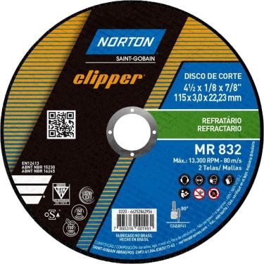 Imagem de Disco De Corte 115 Mm X 3,0 Mm X 22,23 Mm, Mr832, Norton Ostenvonder