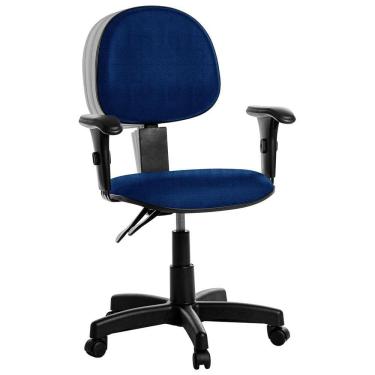 Imagem de Cadeira Ergonômica Executiva Com Braço Em Rcp Azul