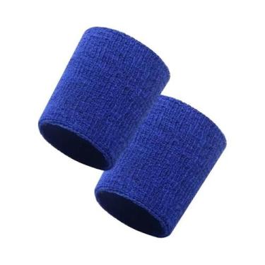 Imagem de Faixas De Pulso Esportivas Para Tênis, Basquete, Vôlei E Fitness  Kit 