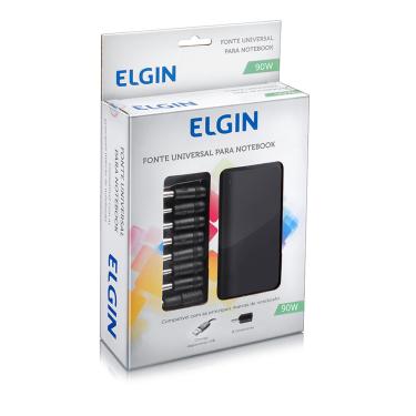 Imagem de Fonte Universal Notebook 90W 9 Adaptadores Elgin