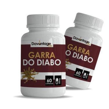 Imagem de Kit 2 x Extrato de Garra do Diabo 120 Cápsulas 500mg - Davantage Lab