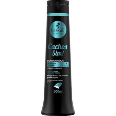 Imagem de Condicionador Cachos Sim! 500ml Haskell  Hidratação, Definição e Brilh