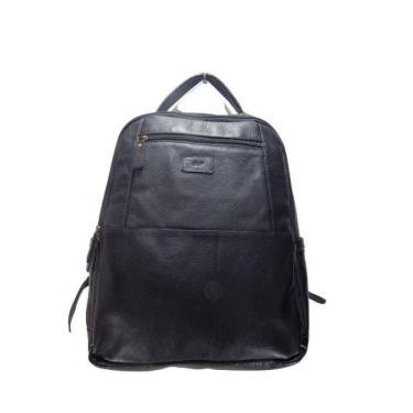 Imagem de Mochila Unissex de Couro Zup Cor Marrom