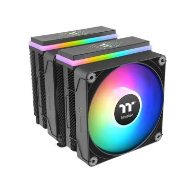 Imagem de Cooler para Processador Thermaltake Astria 600 ARGB - AMD / INTEL - 2 Fans 120mm - Preto