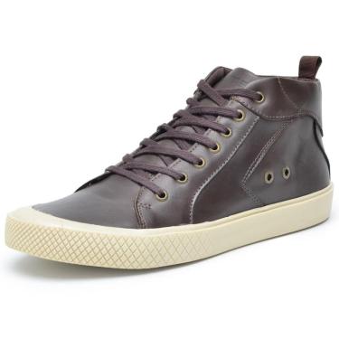 Imagem de Sapatenis Masculino Couro Cano Alto Francashoes SNS Urban NS-Masculino