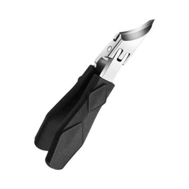 Imagem de Cortador De Unhas Resistente Com Abertura Larga E Curvada, Anti-respin