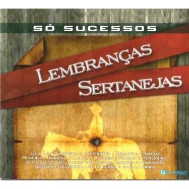 Imagem de CD Só Sucessos Lembranças Sertanejas Clássicos Raiz Original - TOP DIS