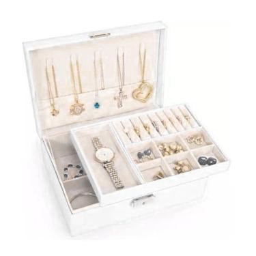 Imagem de Organizador porta jóias com tranca - bazar do saara